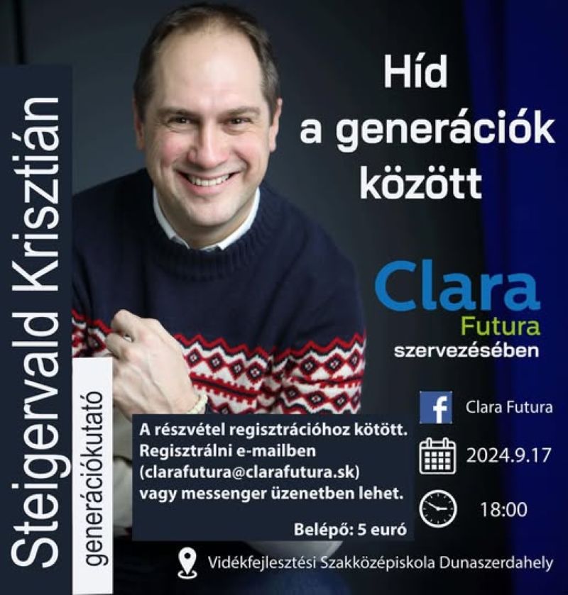 Steigervald Krisztián lecture